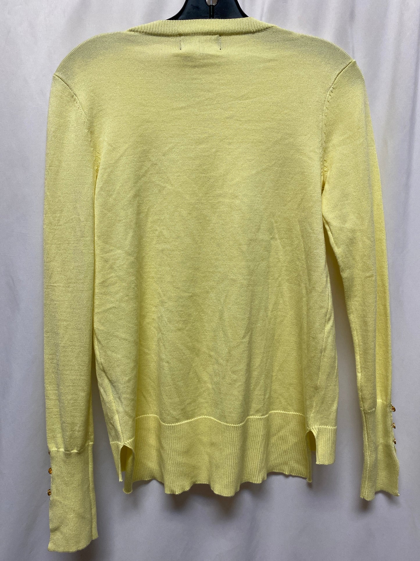 Sweater By Premise In Yellow, Size: S