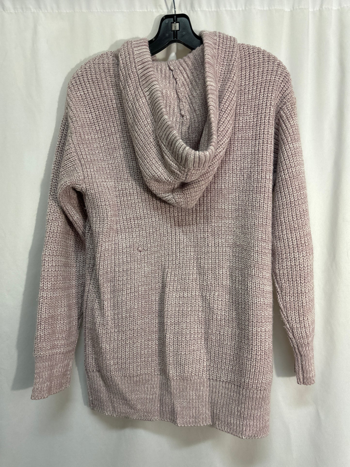 Sweater Cardigan By Nine West In Purple, Size: S