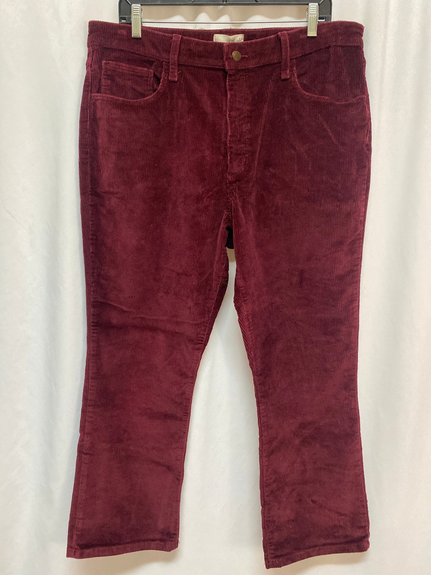 Pants Corduroy By Universal Thread In Red, Size: 16