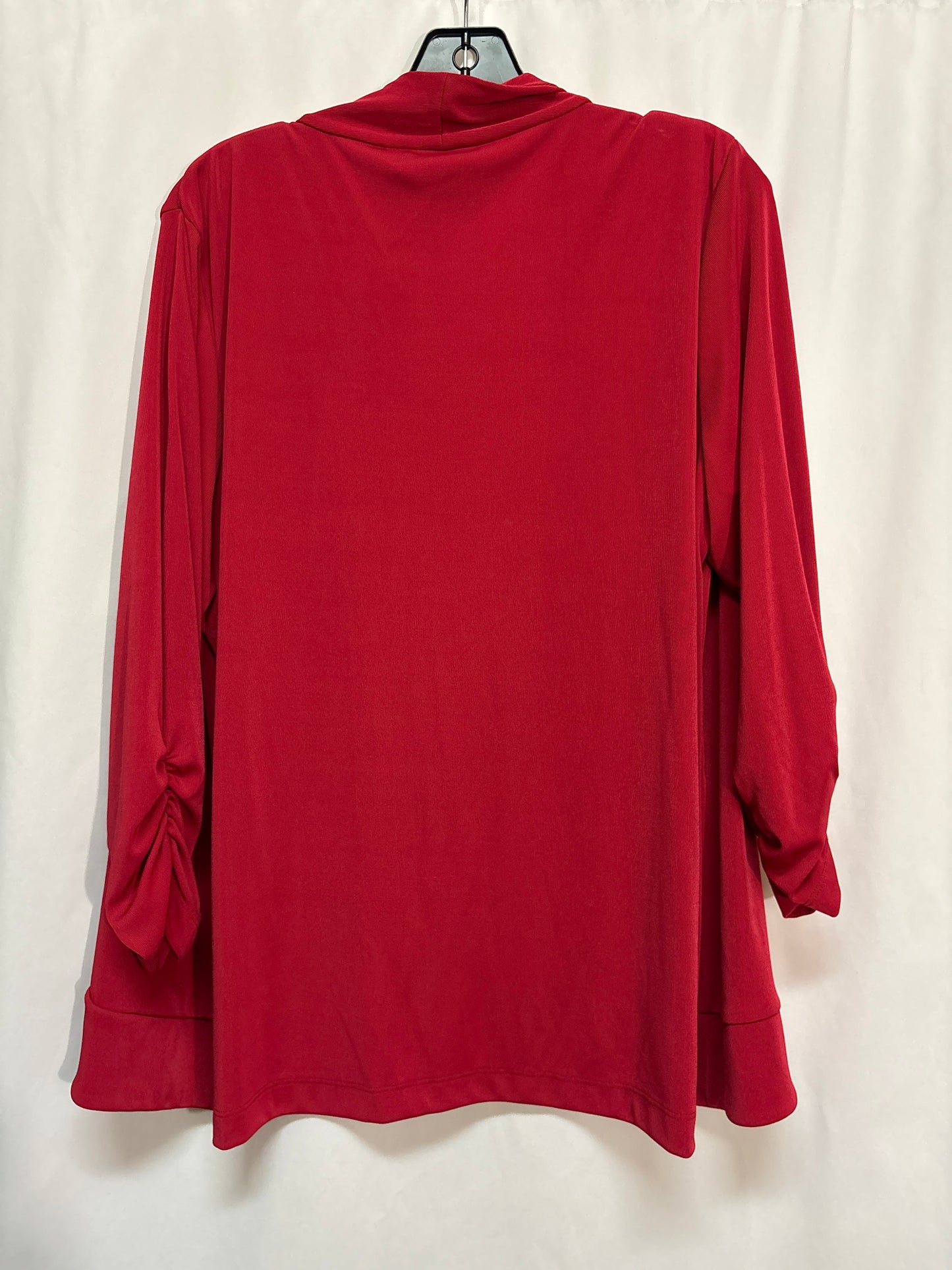 Cardigan By Chicos In Red, Size: L