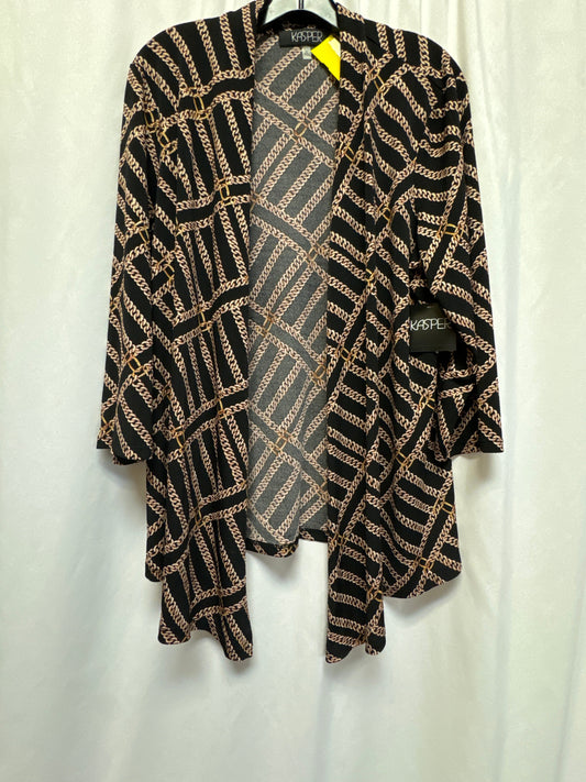 Cardigan By Kasper In Black, Size: Xl