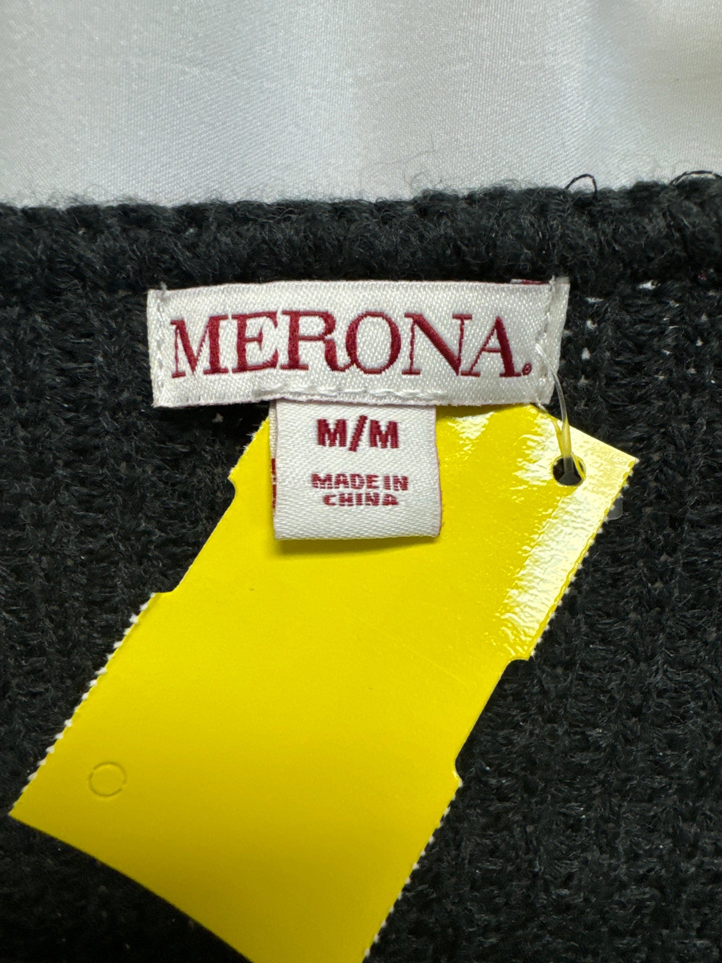 Sweater By Merona In Black, Size: M