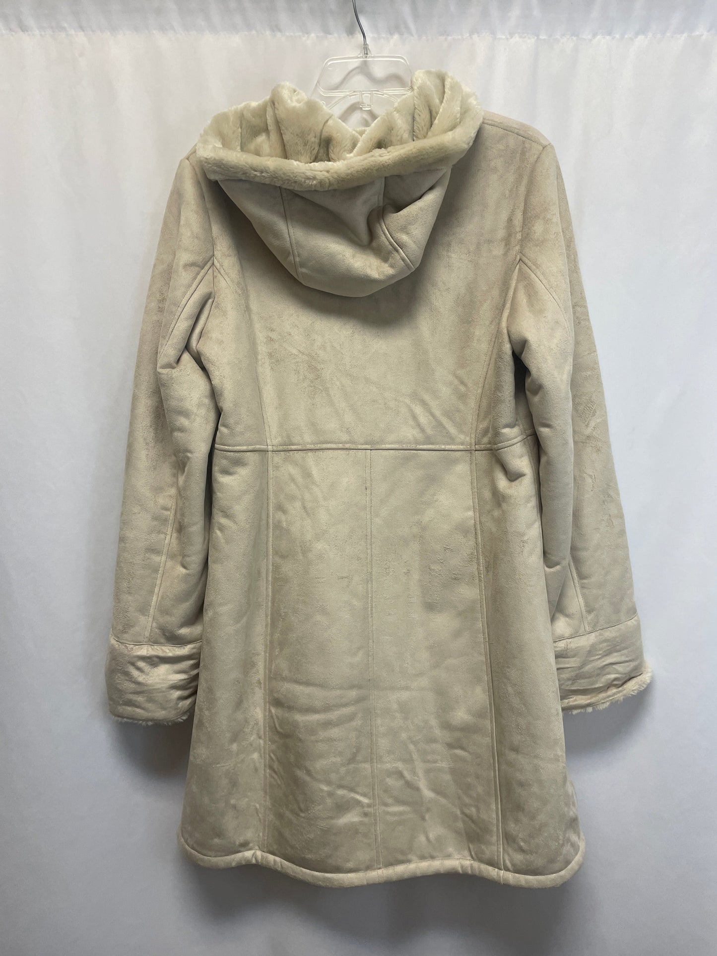 Coat Parka By Talbots In Cream, Size: Mp