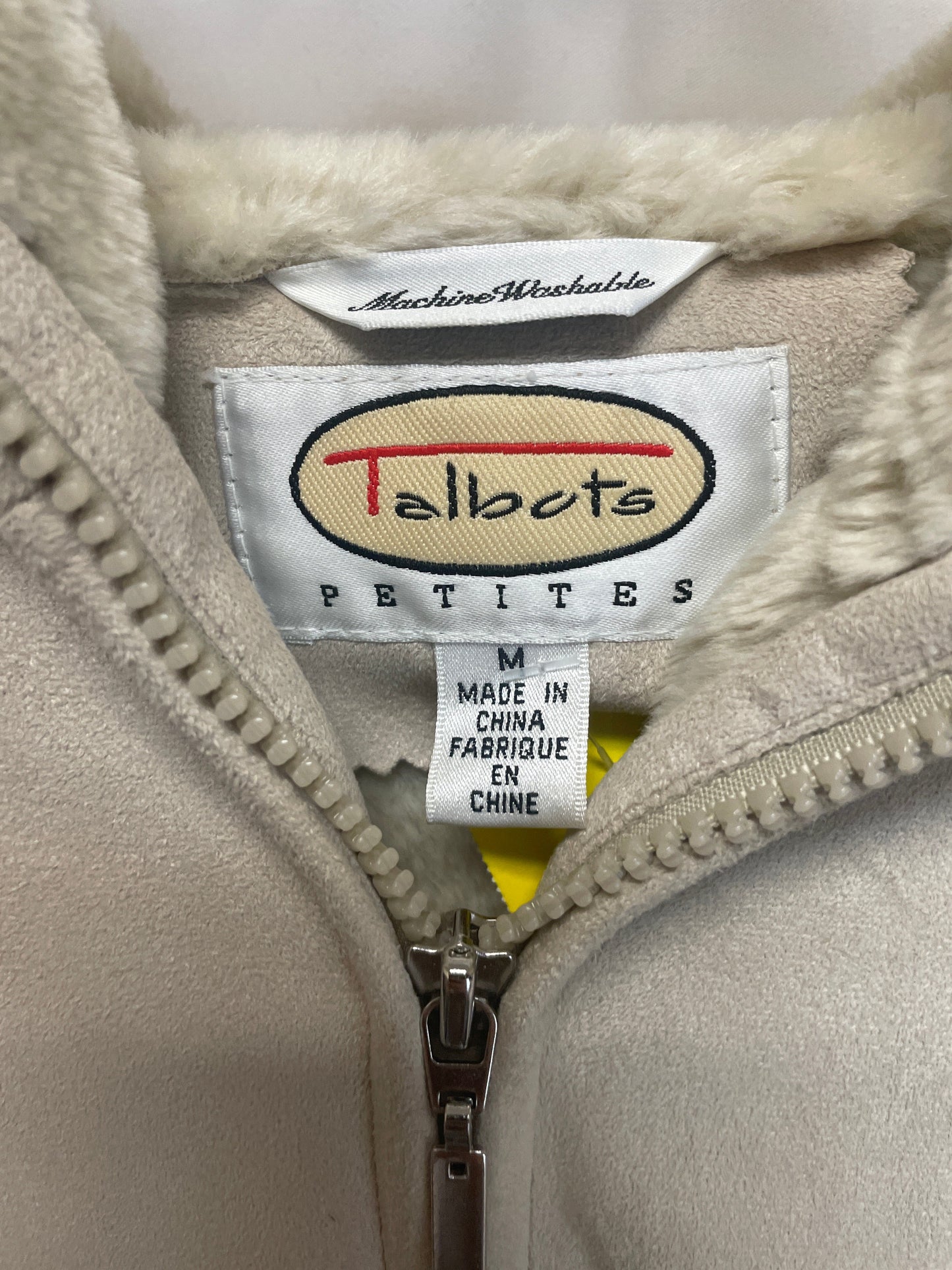 Coat Parka By Talbots In Cream, Size: Mp