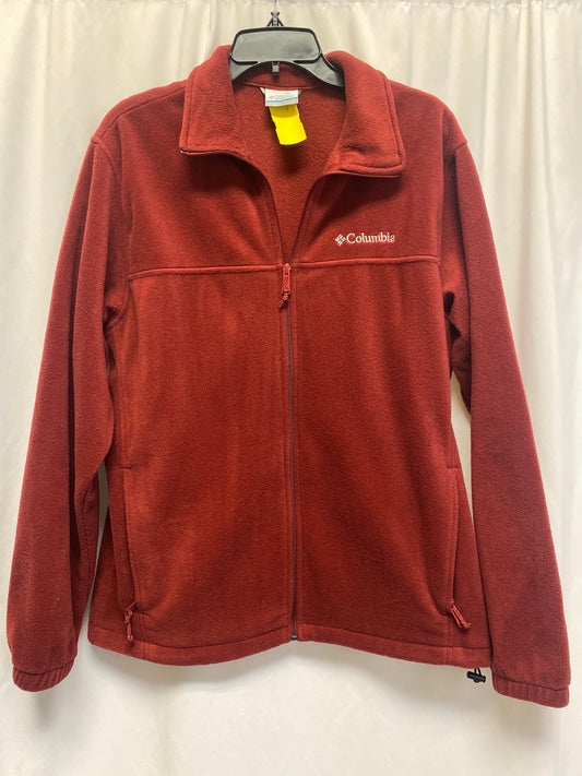 Jacket Fleece By Columbia In Red, Size: L