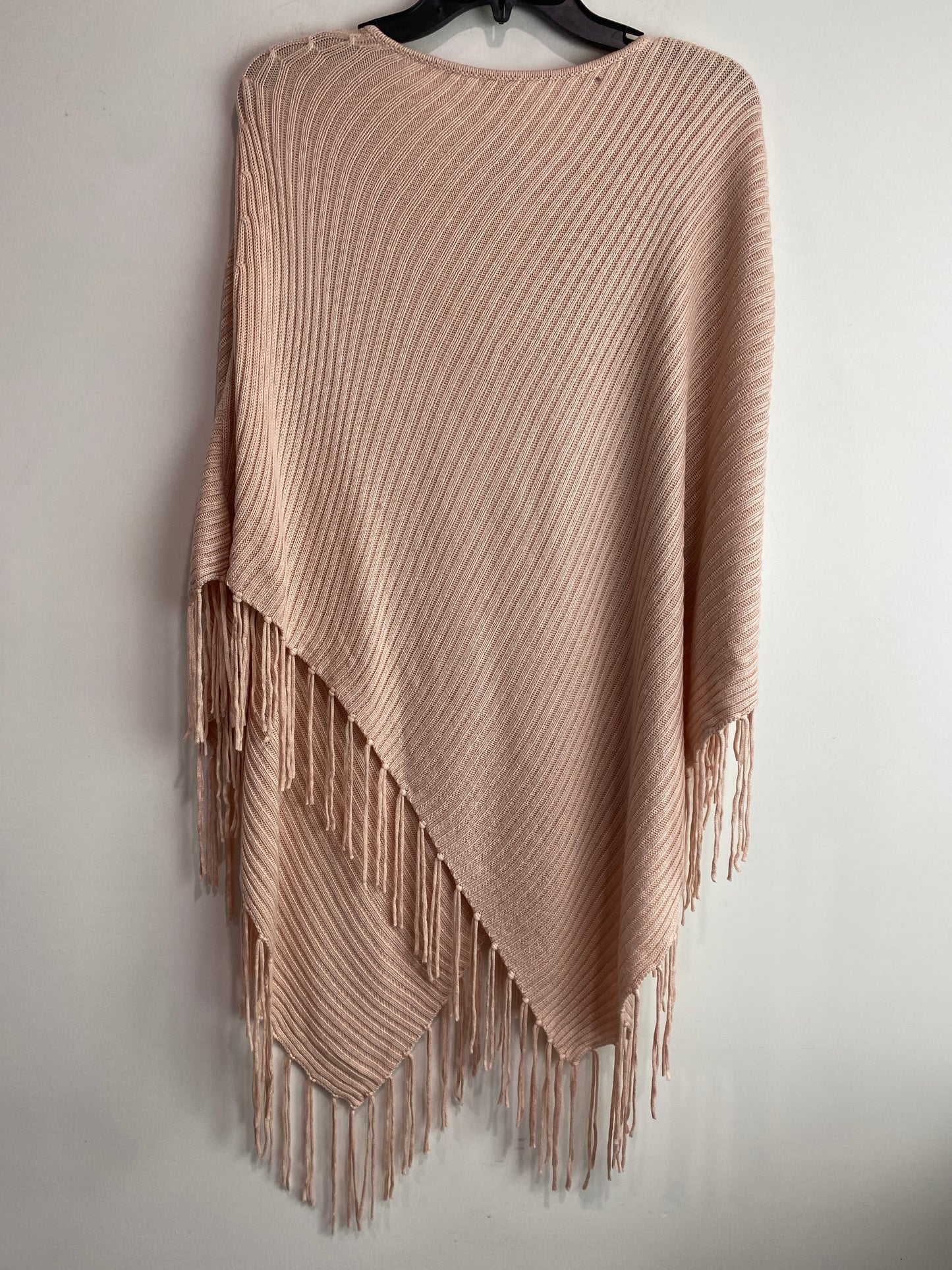 Poncho By Chicos In Peach, Size: Osfm