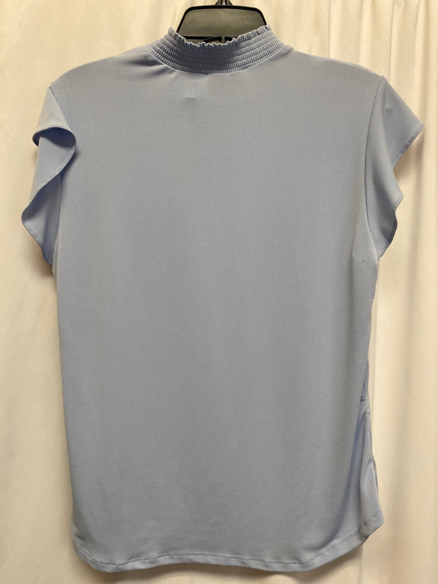 Top Short Sleeve By New York And Co In Blue, Size: L