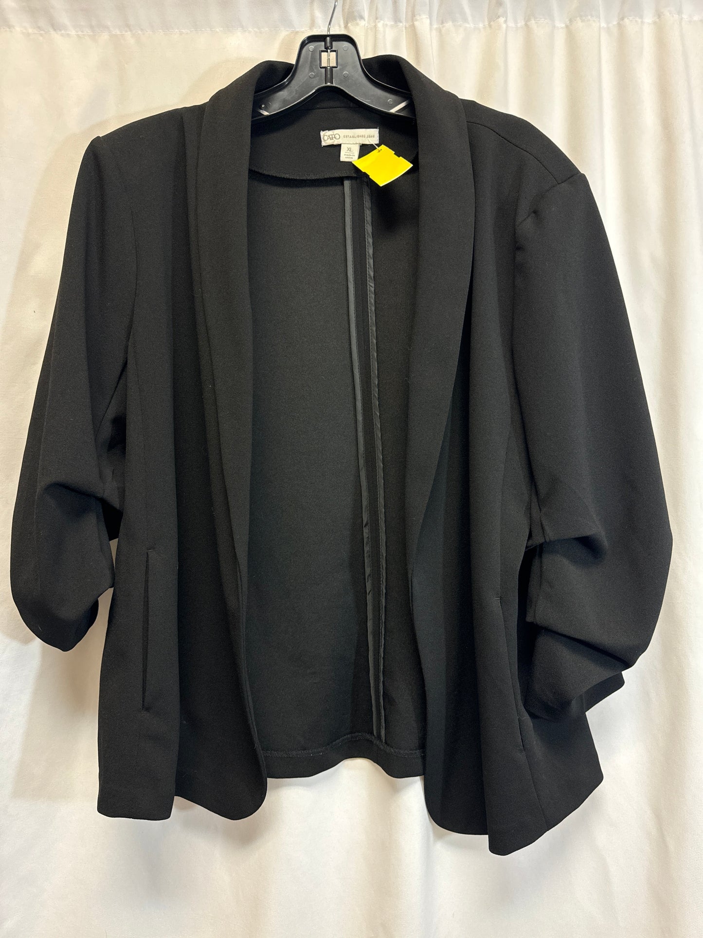 Blazer By Cato In Black, Size: Xl