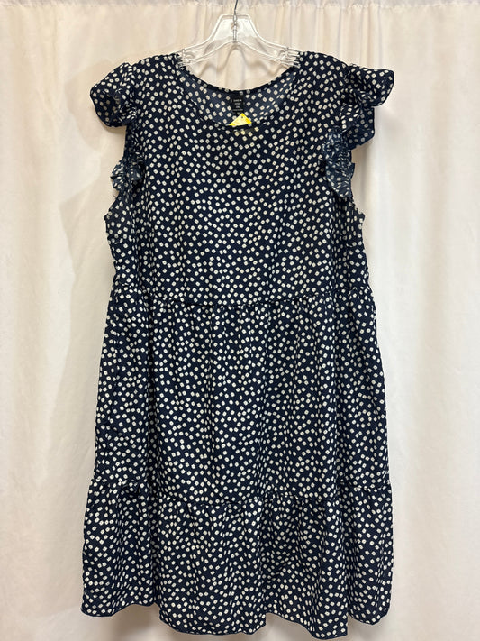 Dress Casual Midi By Shein In Blue, Size: 2x