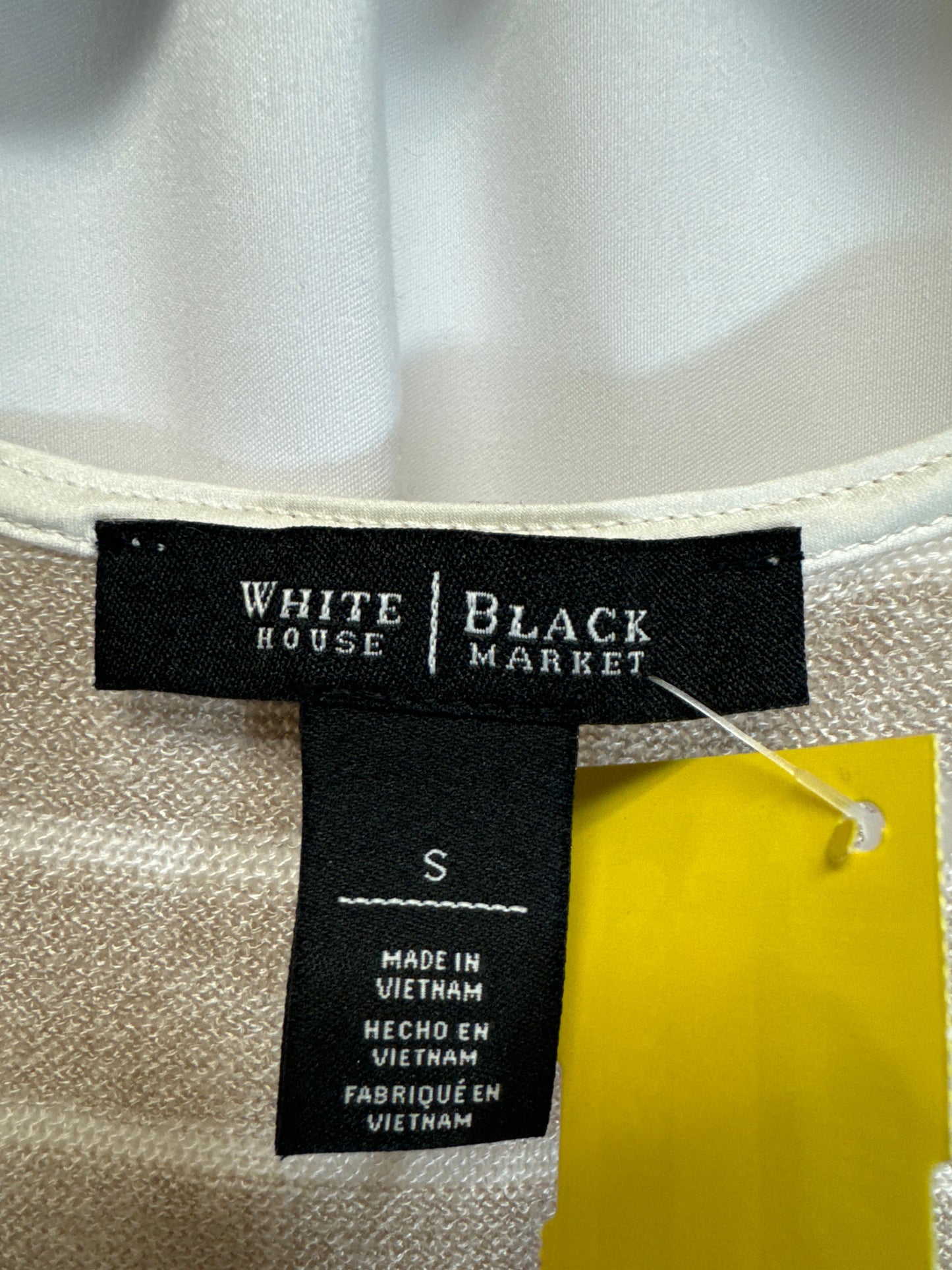 Tank Top By White House Black Market In Beige, Size: S