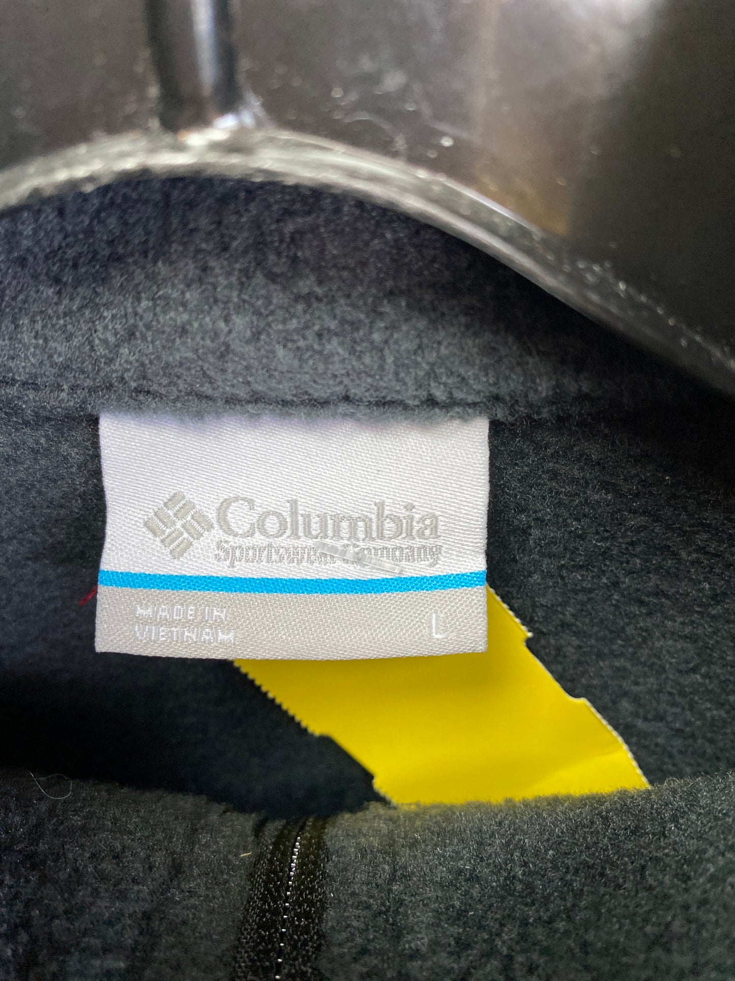 Jacket Fleece By Columbia In Grey, Size: L