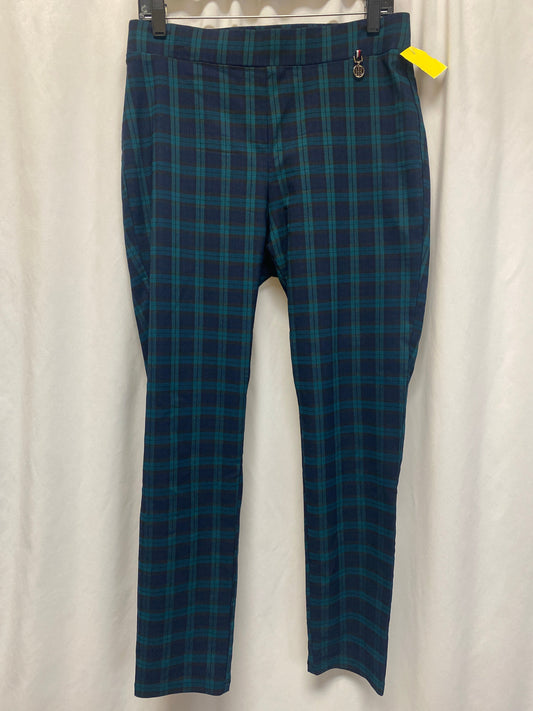 Pants Leggings By Tommy Hilfiger In Blue & Green, Size: 12