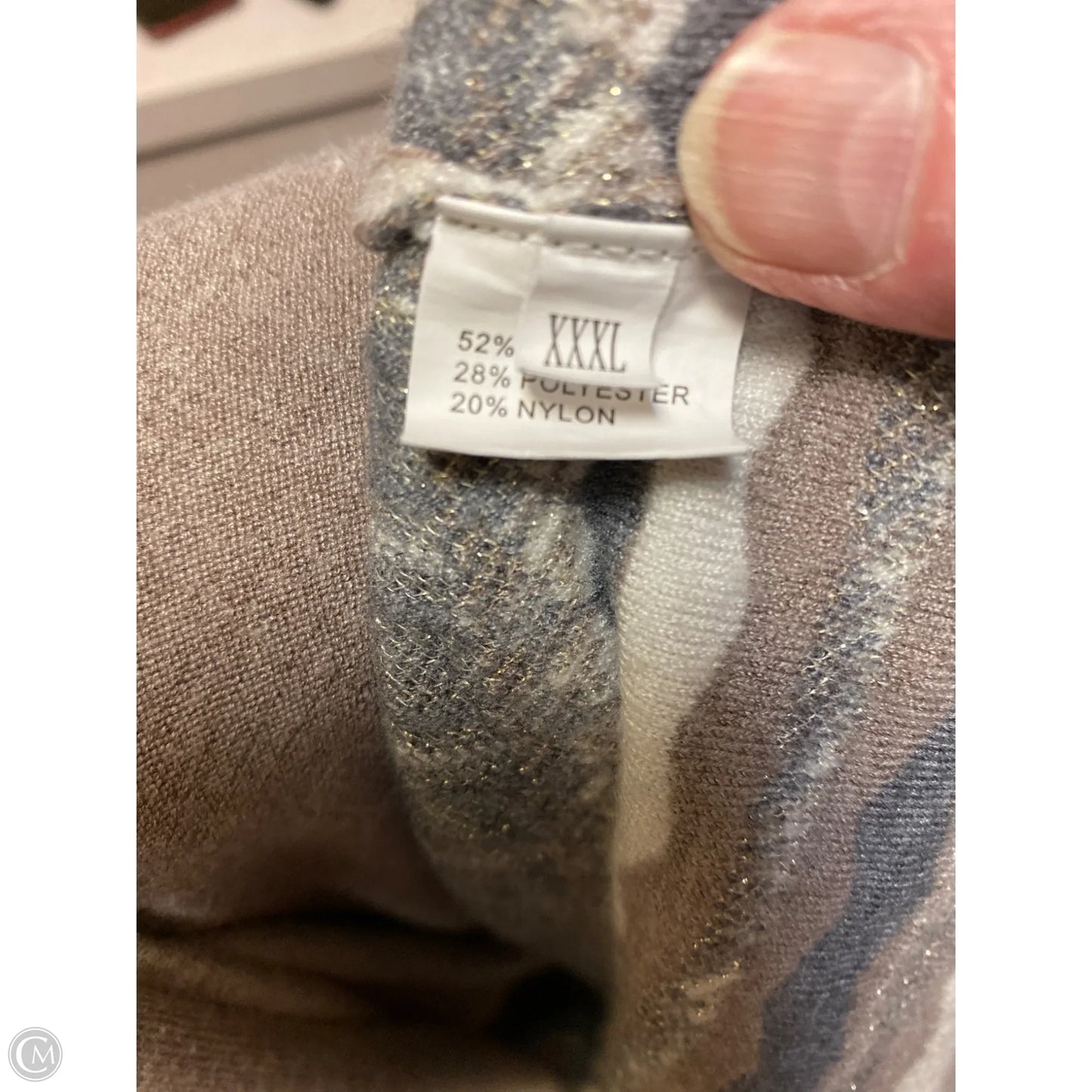 Cardigan By Cmf In Multi-colored, Size: 3x