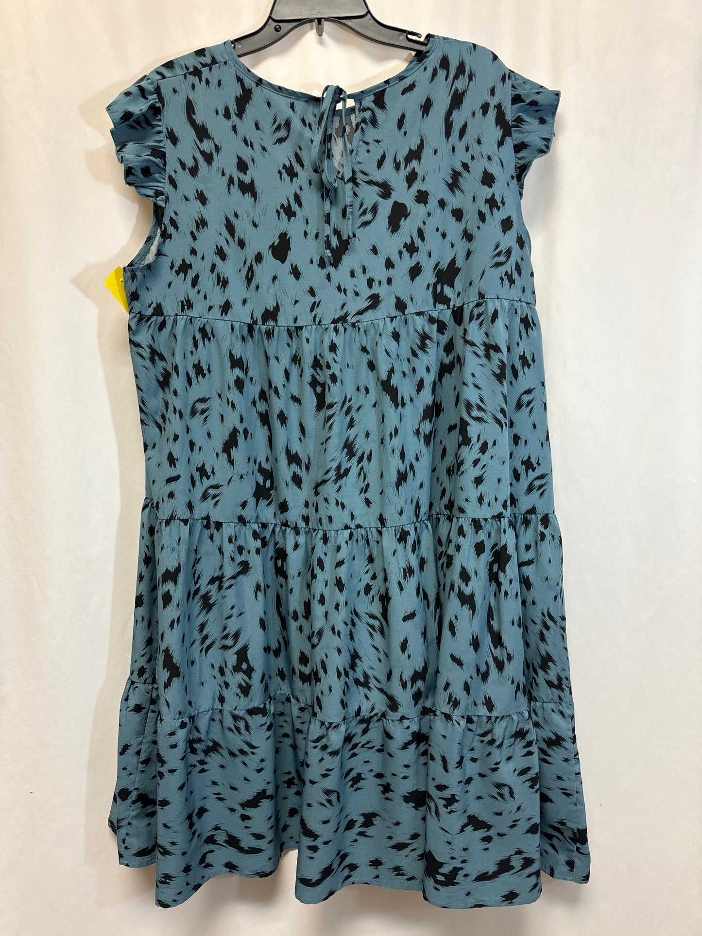 Dress Casual Midi By Shein In Blue, Size: 2x