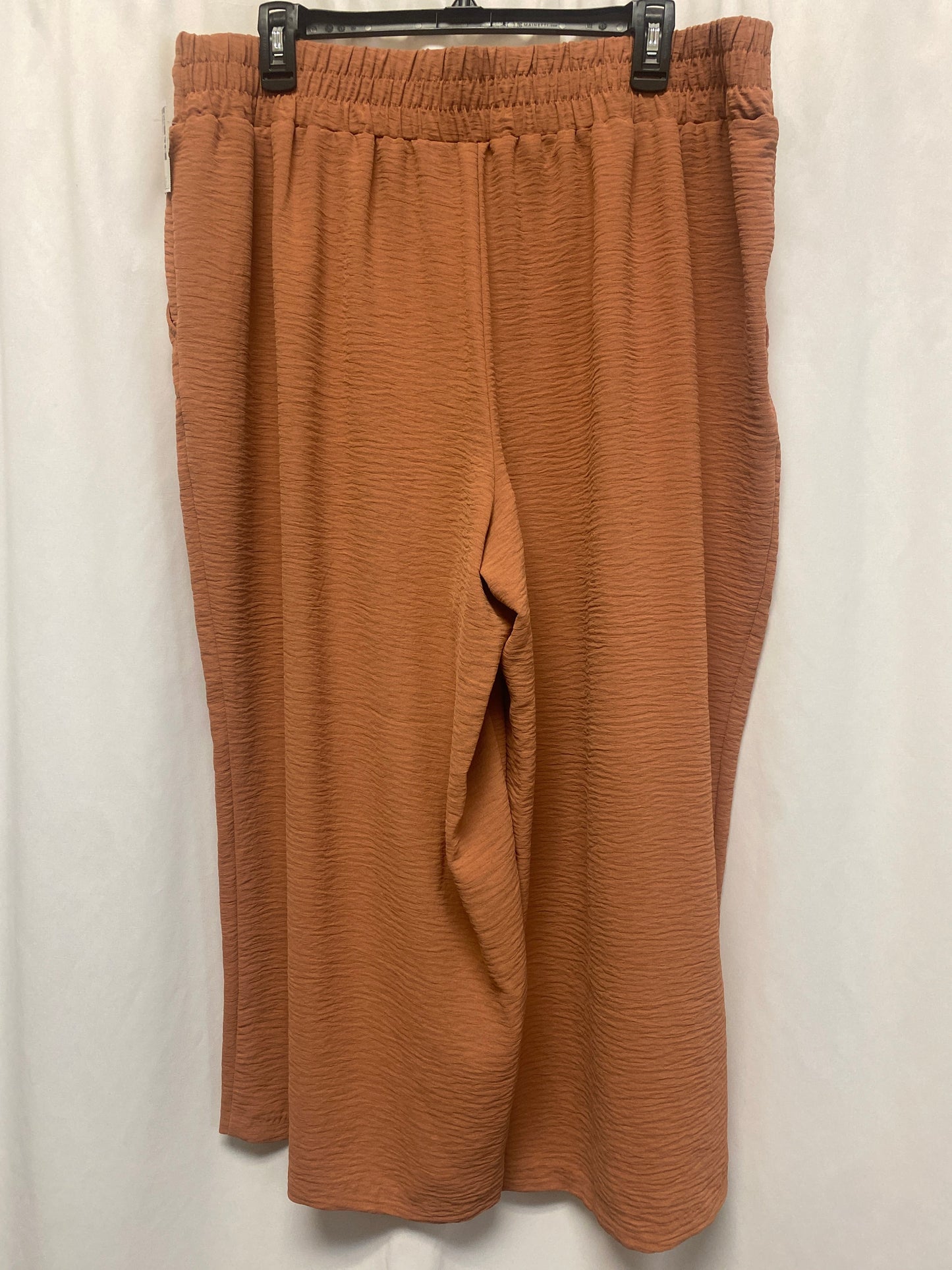 Pants Wide Leg By Nine West In Brown, Size: L