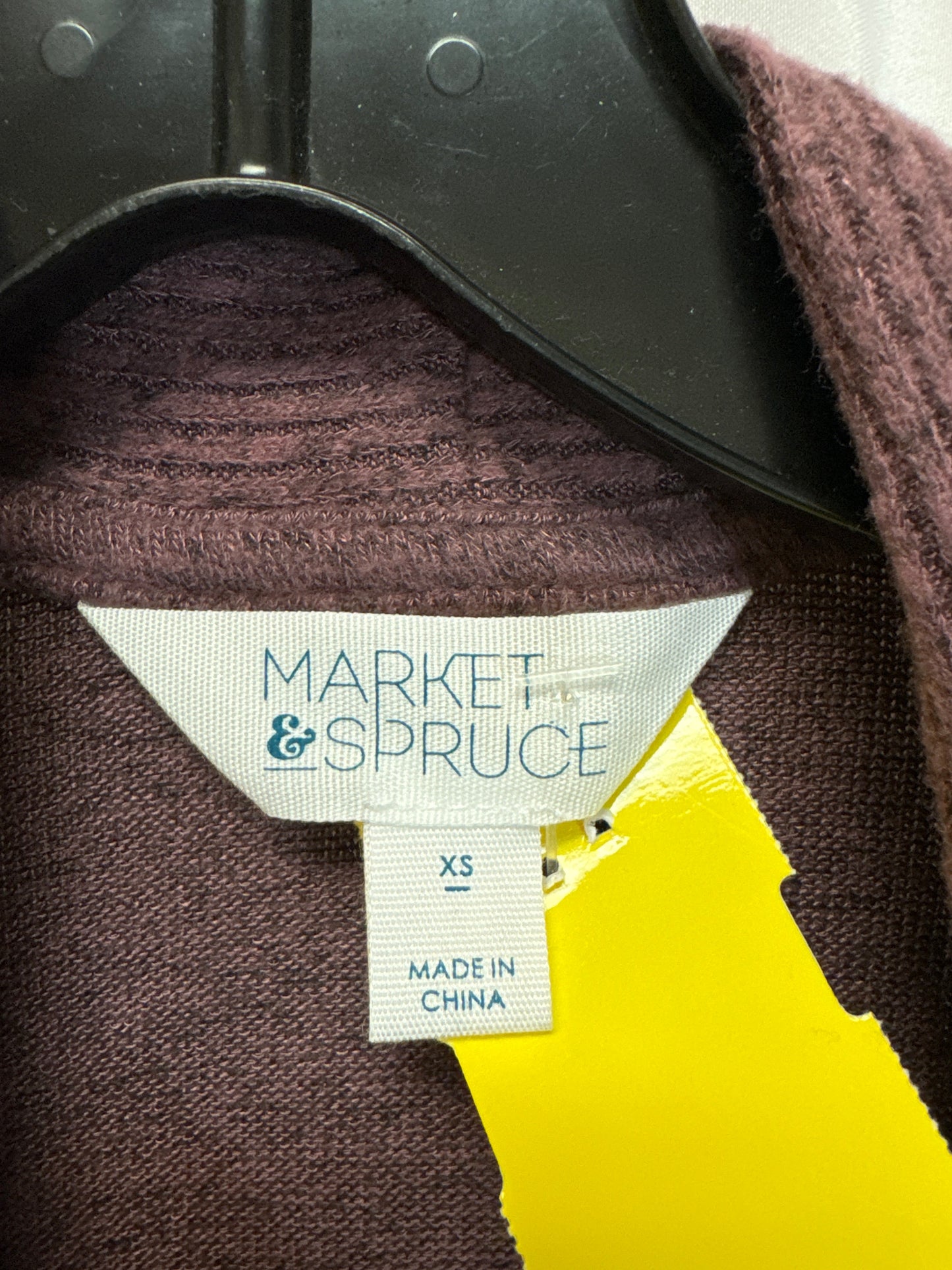 Cardigan By Market & Spruce In Purple, Size: Xs