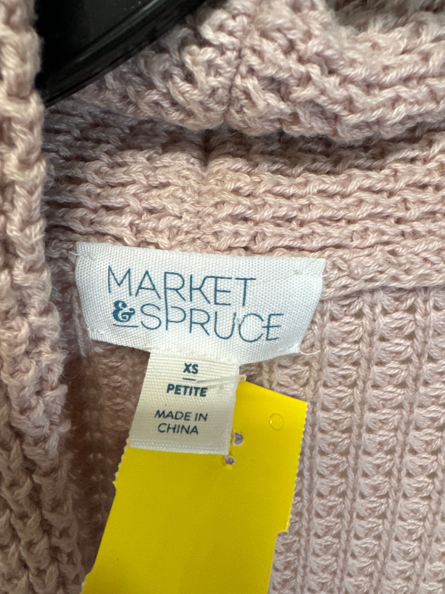 Sweater Cardigan By Market & Spruce In Mauve, Size:  Xs