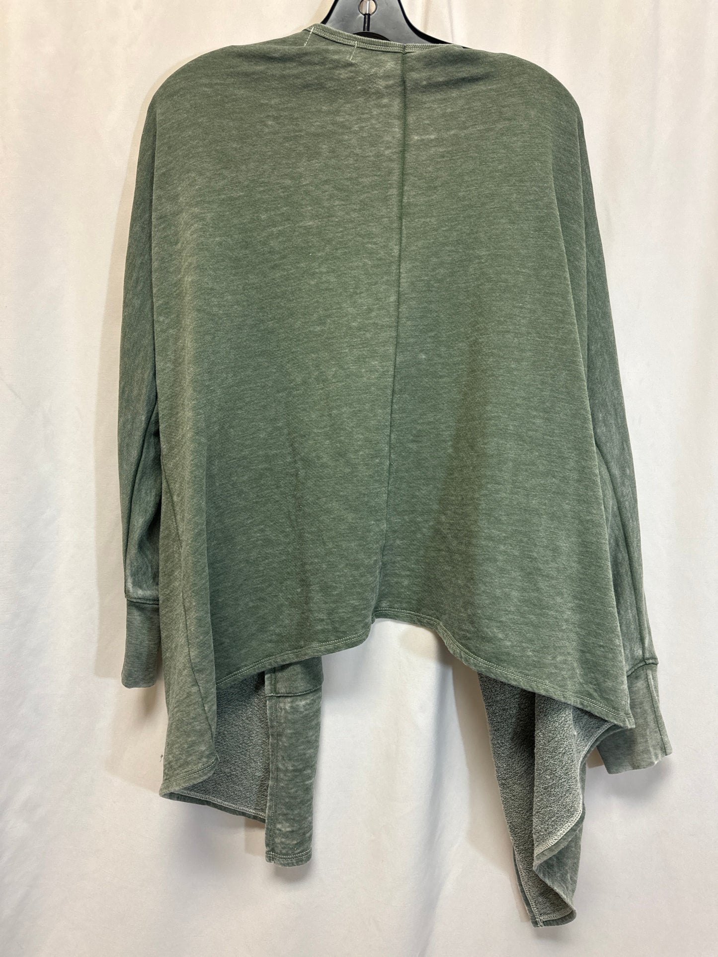 Cardigan By Allen Allen In Green, Size: M