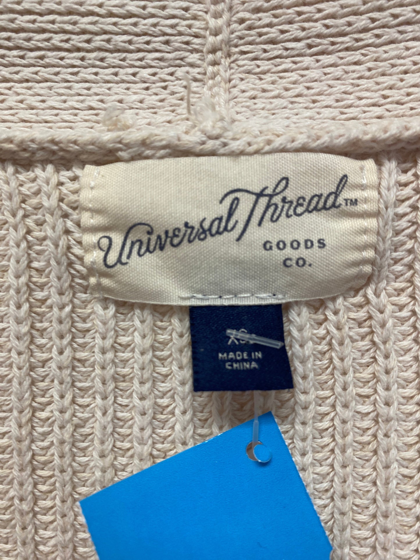 Sweater Cardigan By Universal Thread In Beige, Size: Xs