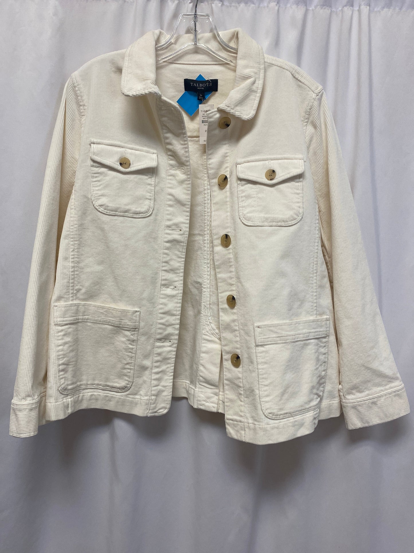 Jacket Other By Talbots In Cream, Size: Lp