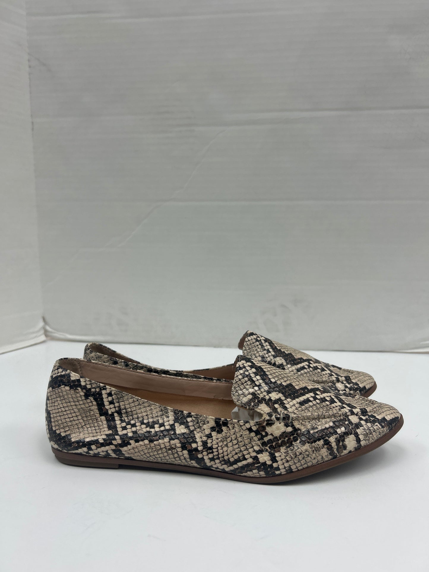 Shoes Flats By Aldo In Snakeskin Print, Size: 9