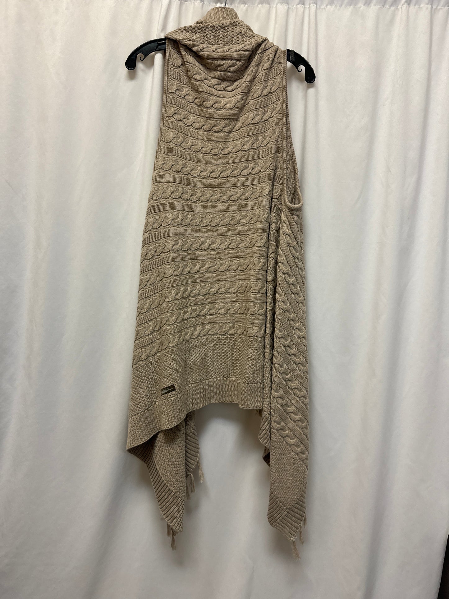 Sweater Cardigan By Matilda Jane In Beige, Size: Xxl