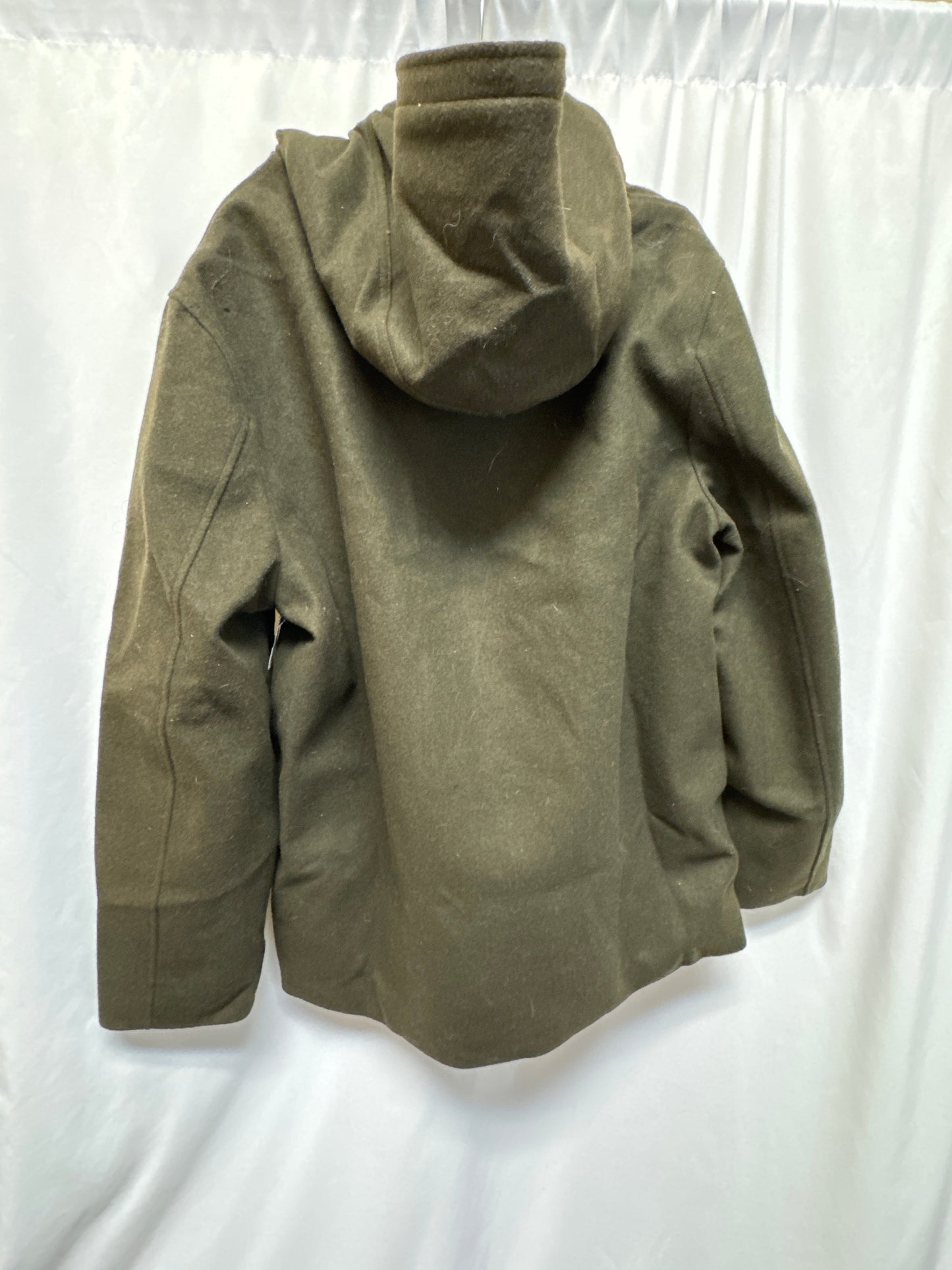 Coat Wool By Express In Green, Size: Xl