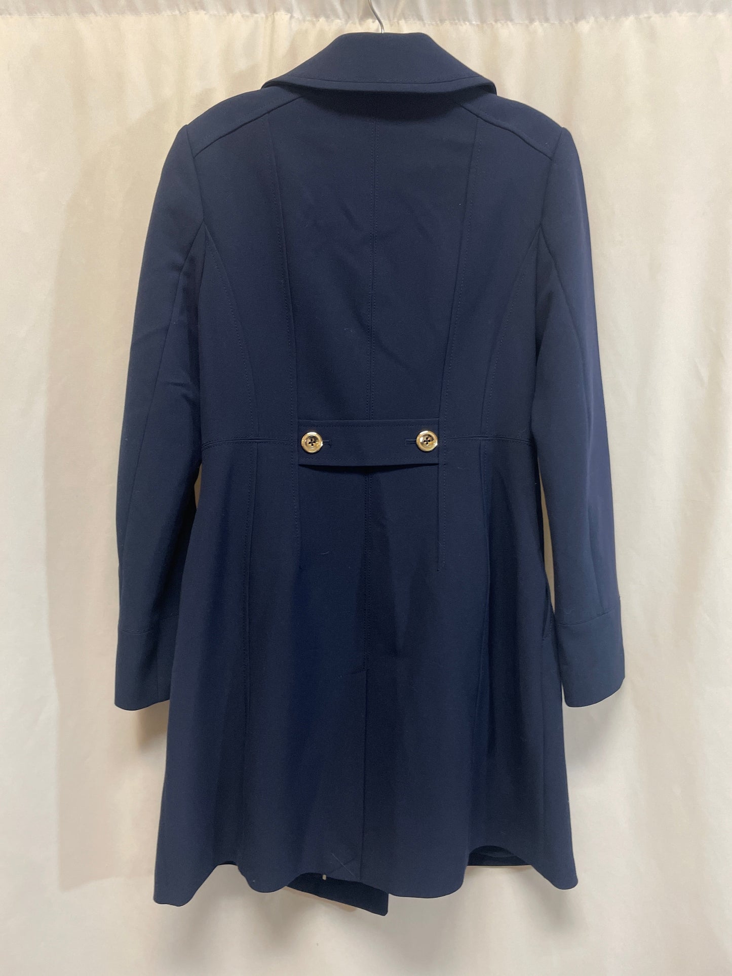 Coat Trench Coat By White House Black Market In Blue, Size: S