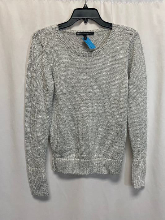 Sweater By White House Black Market In Silver, Size: M