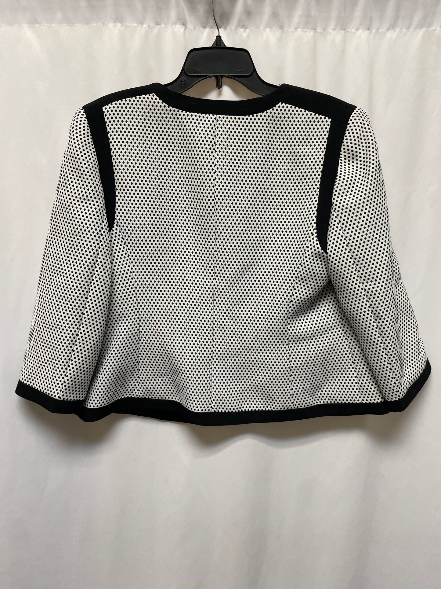 Blazer By Kasper In Polkadot Pattern, Size: Mp