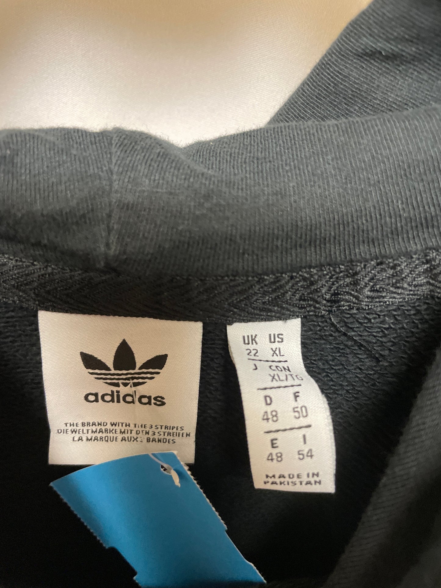 Sweatshirt Hoodie By Adidas In Black, Size: Xl