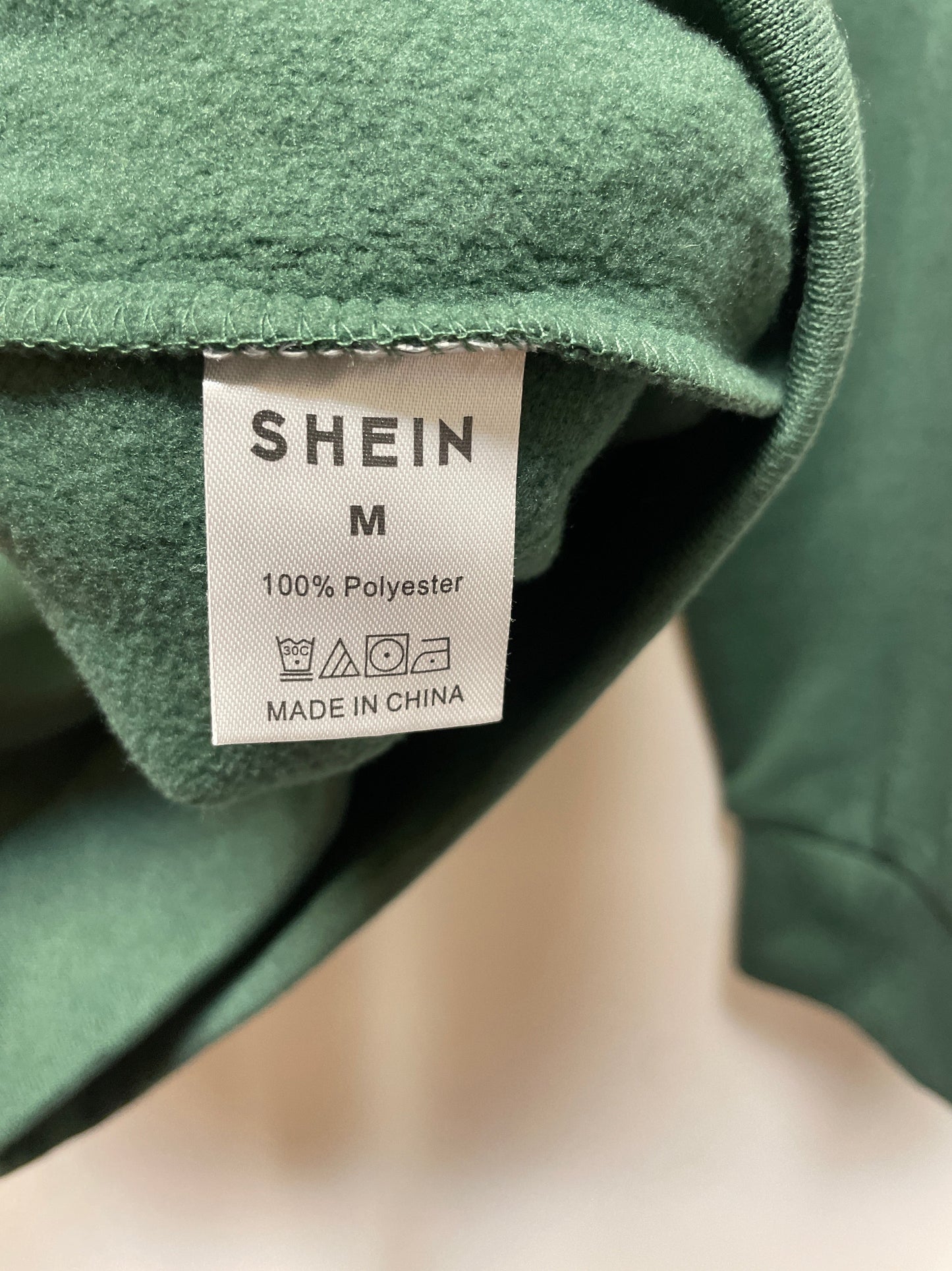 Top Long Sleeve By Shein In Green, Size: M