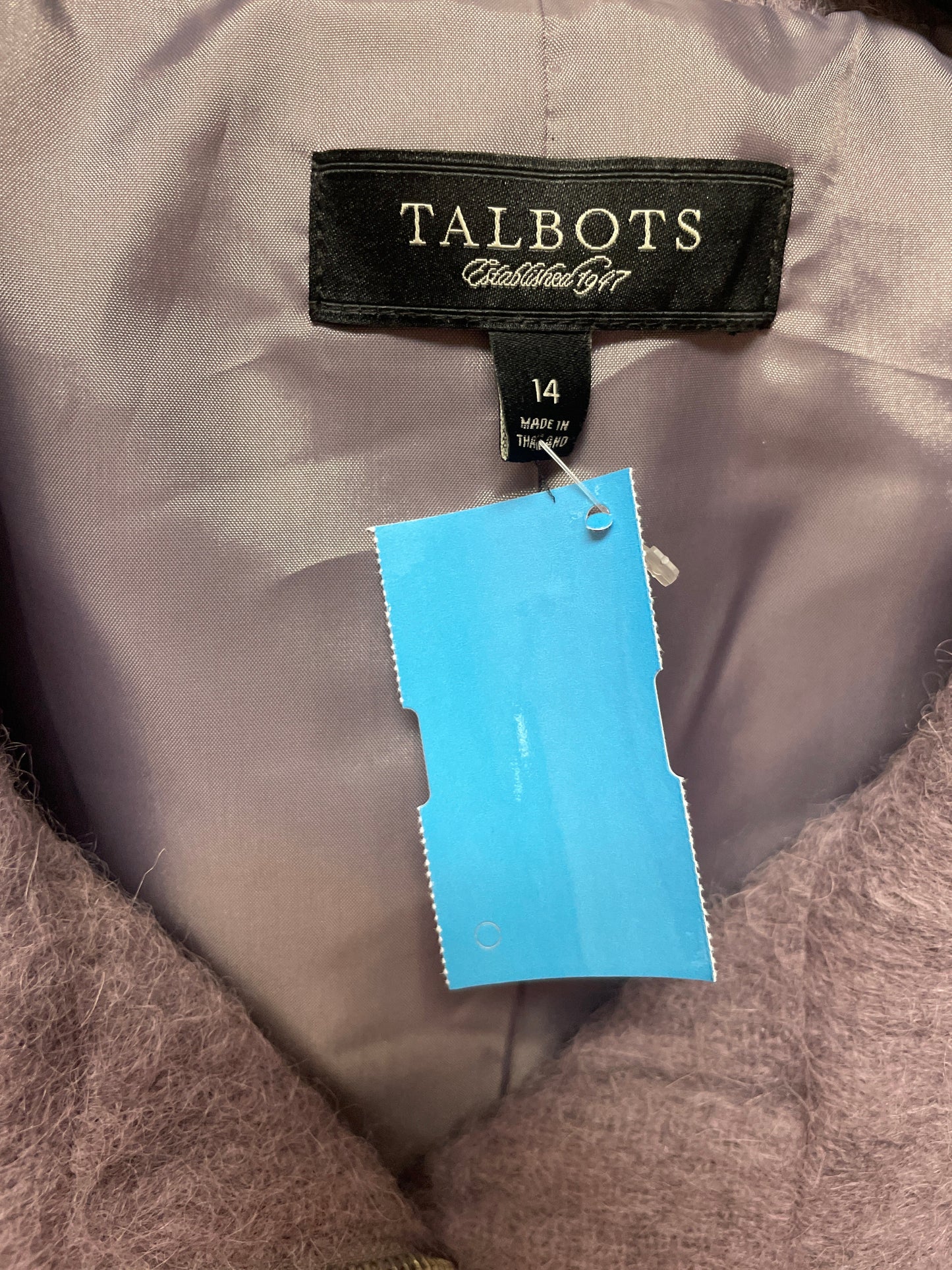 Jacket Other By Talbots In Purple, Size: L
