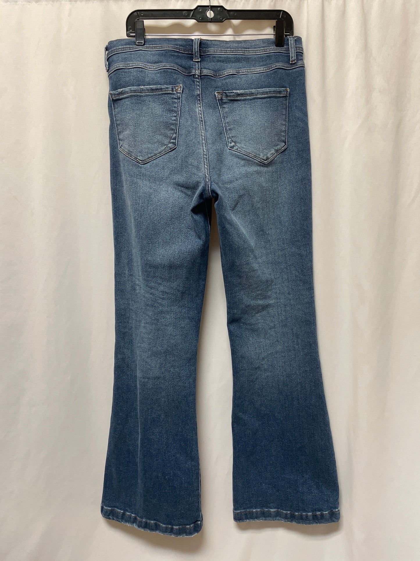 Jeans Boot Cut By Kensie In Blue Denim, Size: 12