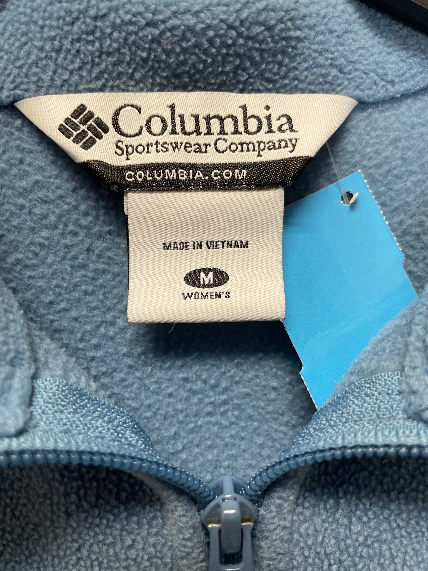 Jacket Fleece By Columbia In Blue, Size: M