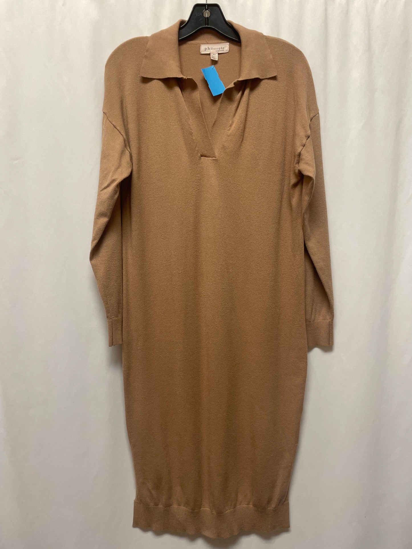 Dress Casual Maxi By Philosophy In Beige, Size: M