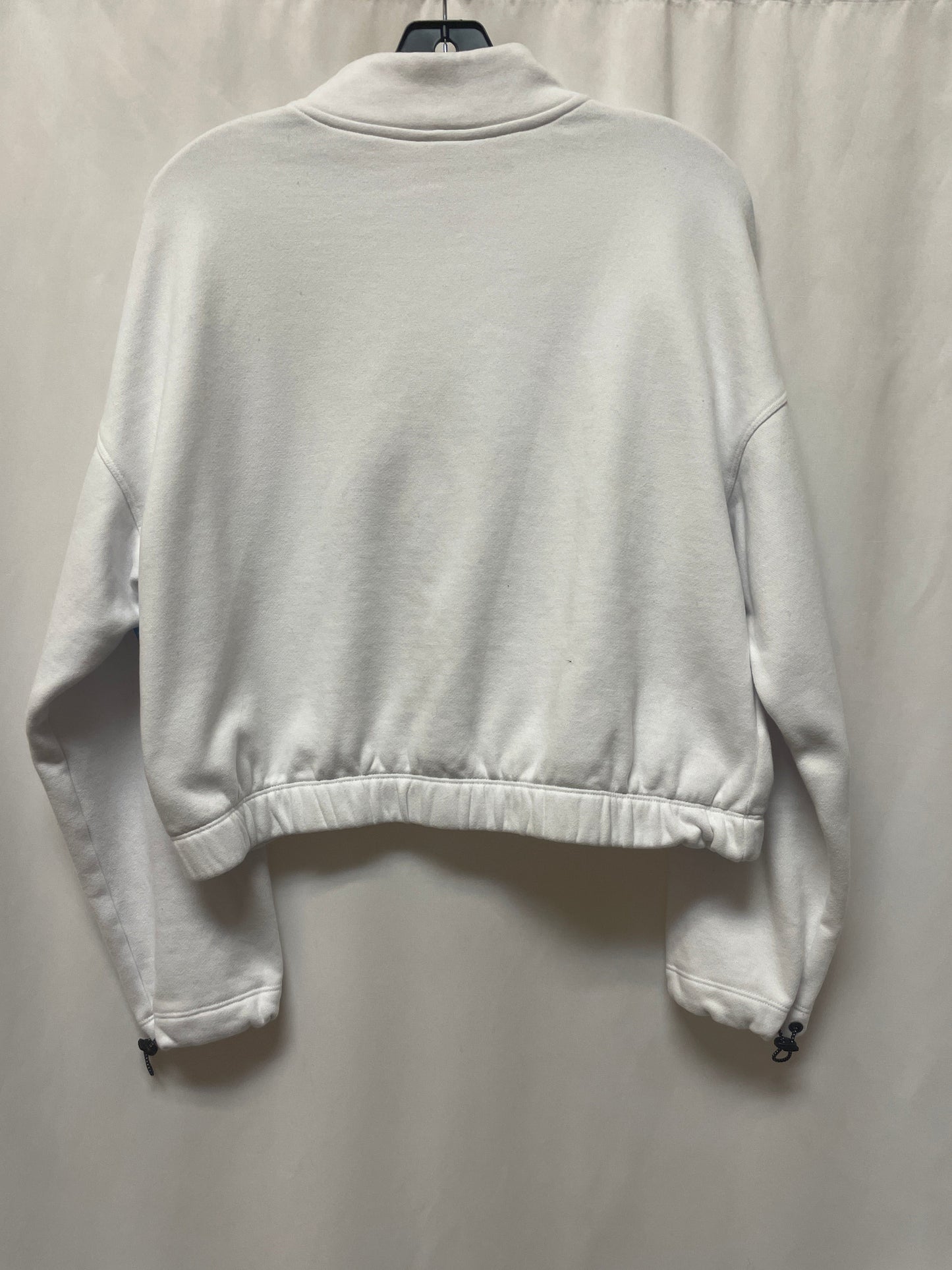 Sweatshirt Crewneck By Calvin Klein In White, Size: L