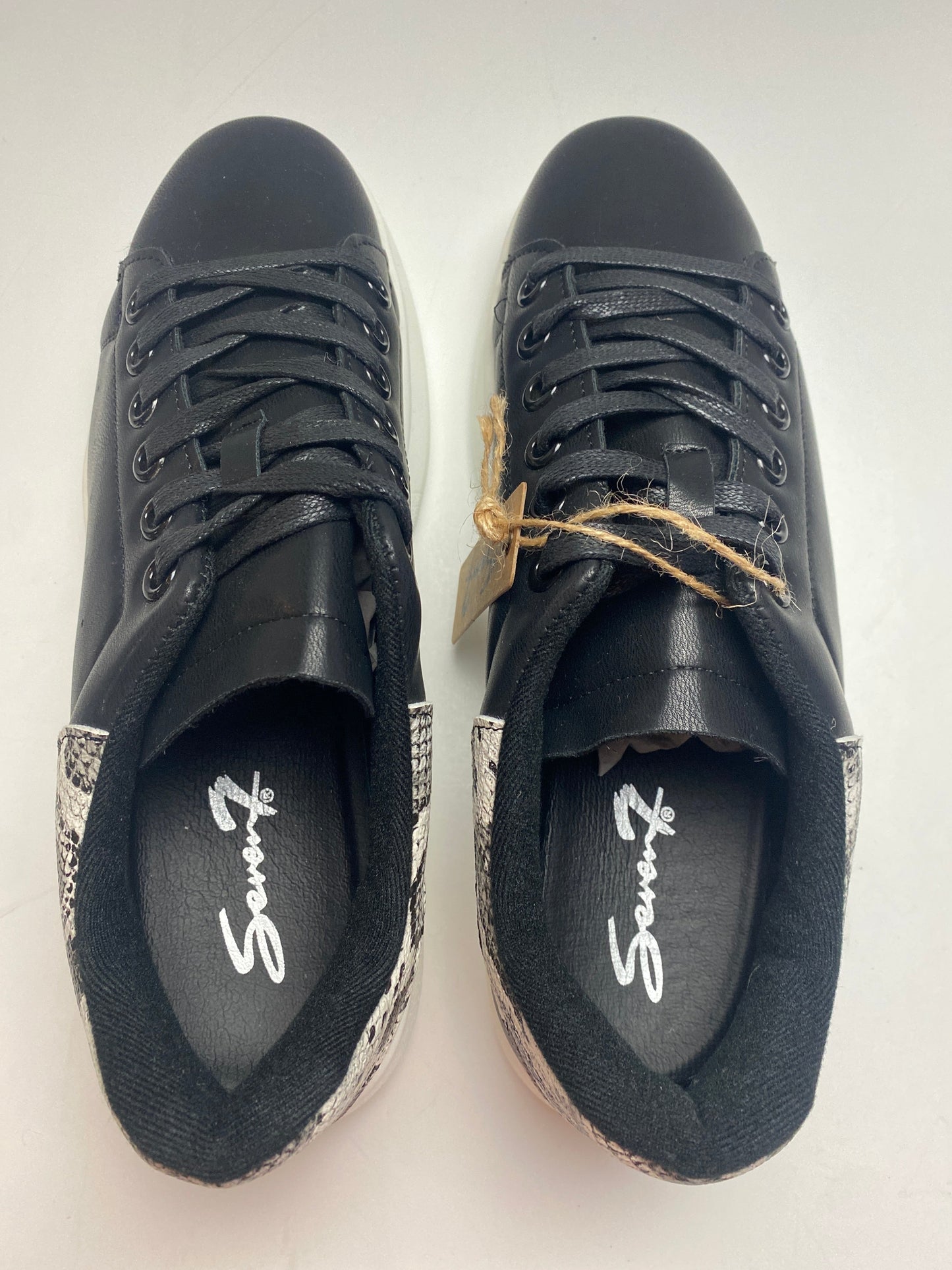 Shoes Sneakers By Seven 7 In Black, Size: 11