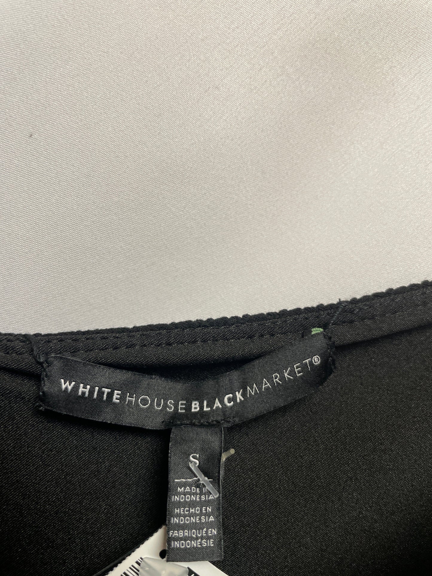 Top Long Sleeve By White House Black Market In Black, Size: S