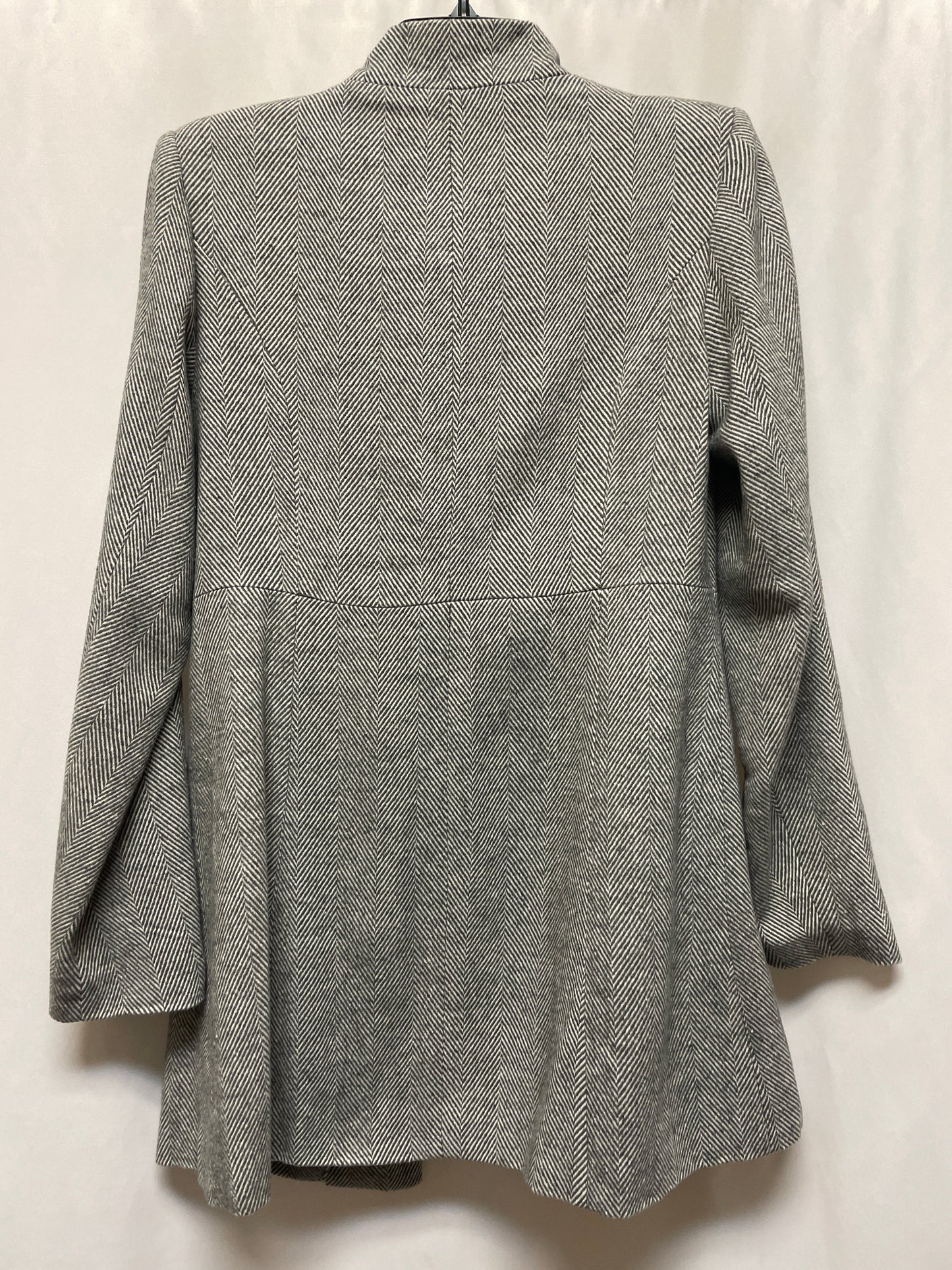 Blazer By Clothes Mentor In Grey, Size: M