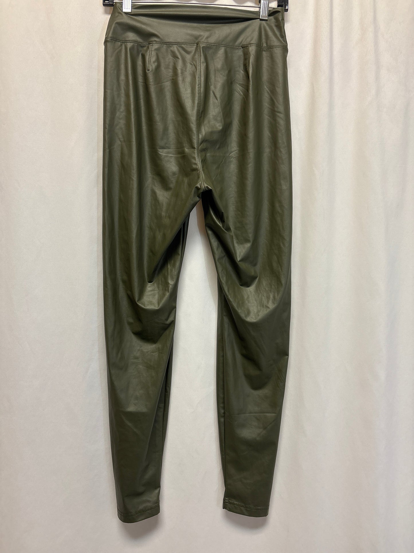 Pants Leggings By Aerie In Green, Size: L