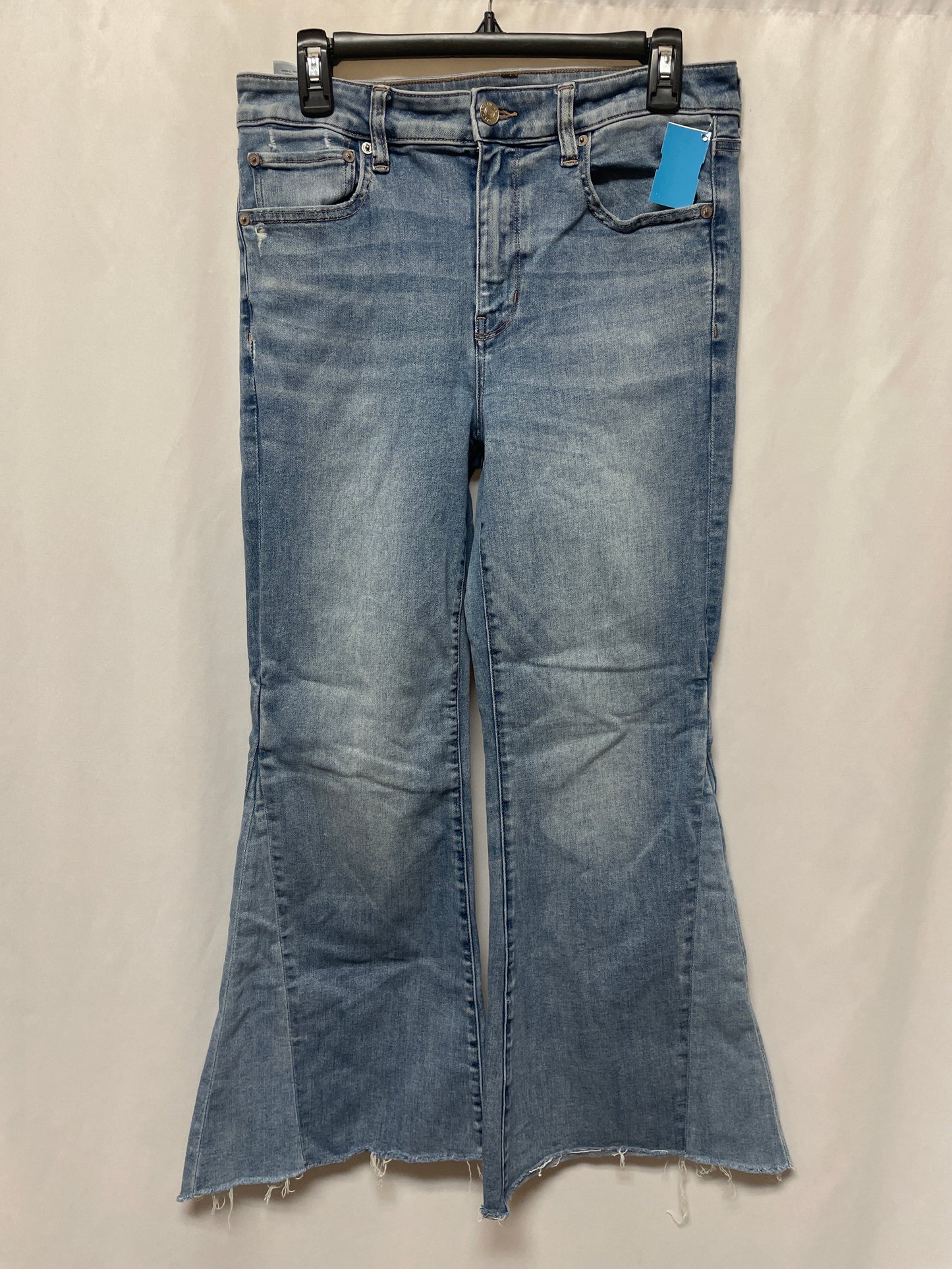 Jeans Boot Cut By American Eagle In Blue Denim, Size: 12