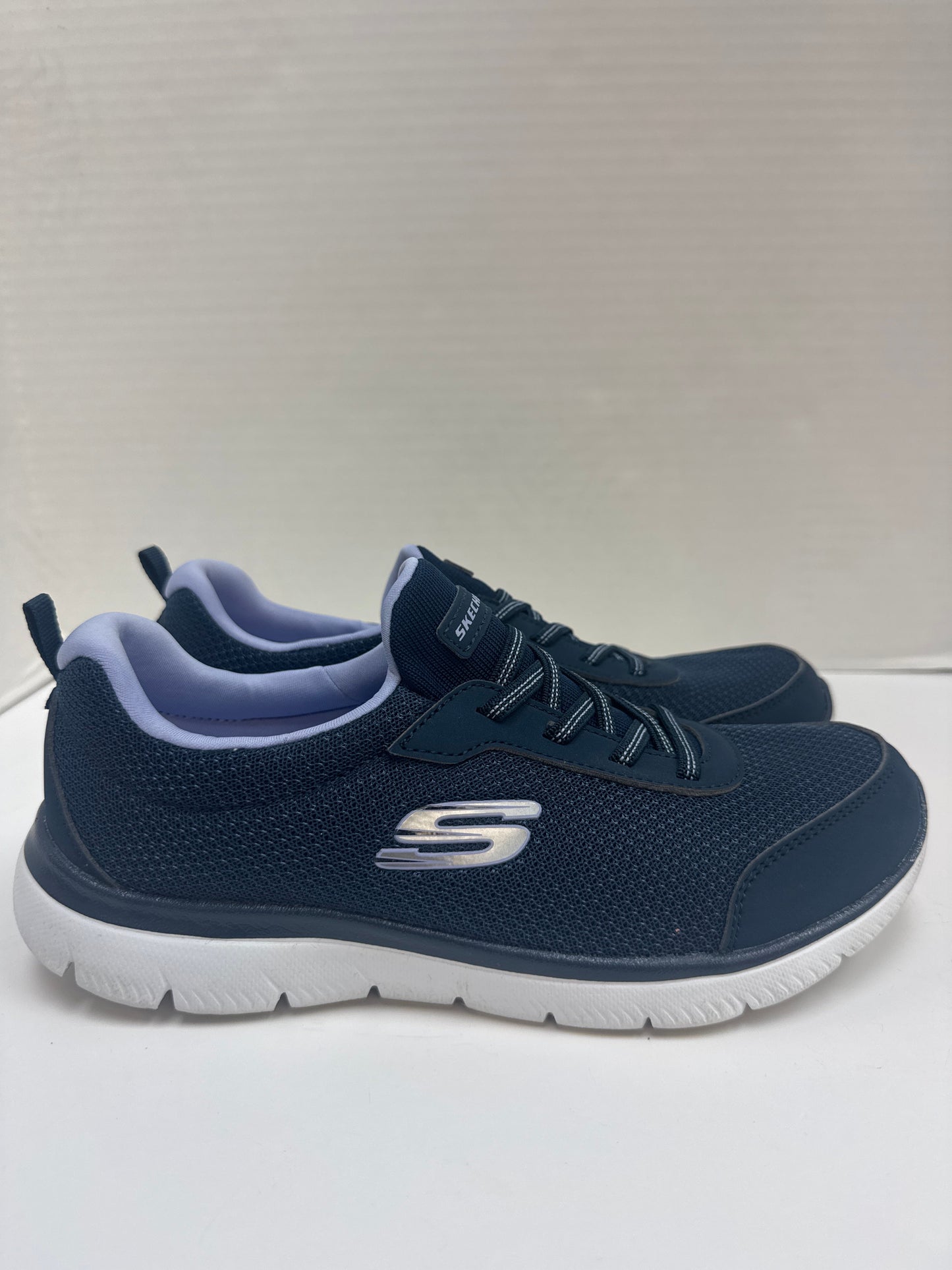 Shoes Athletic By Skechers In Blue, Size: 8.5