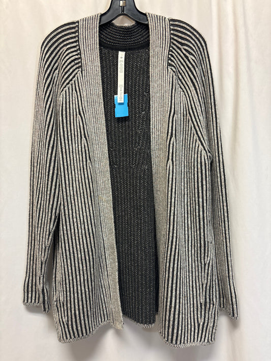 Sweater Cardigan By Lululemon In Grey, Size: 10