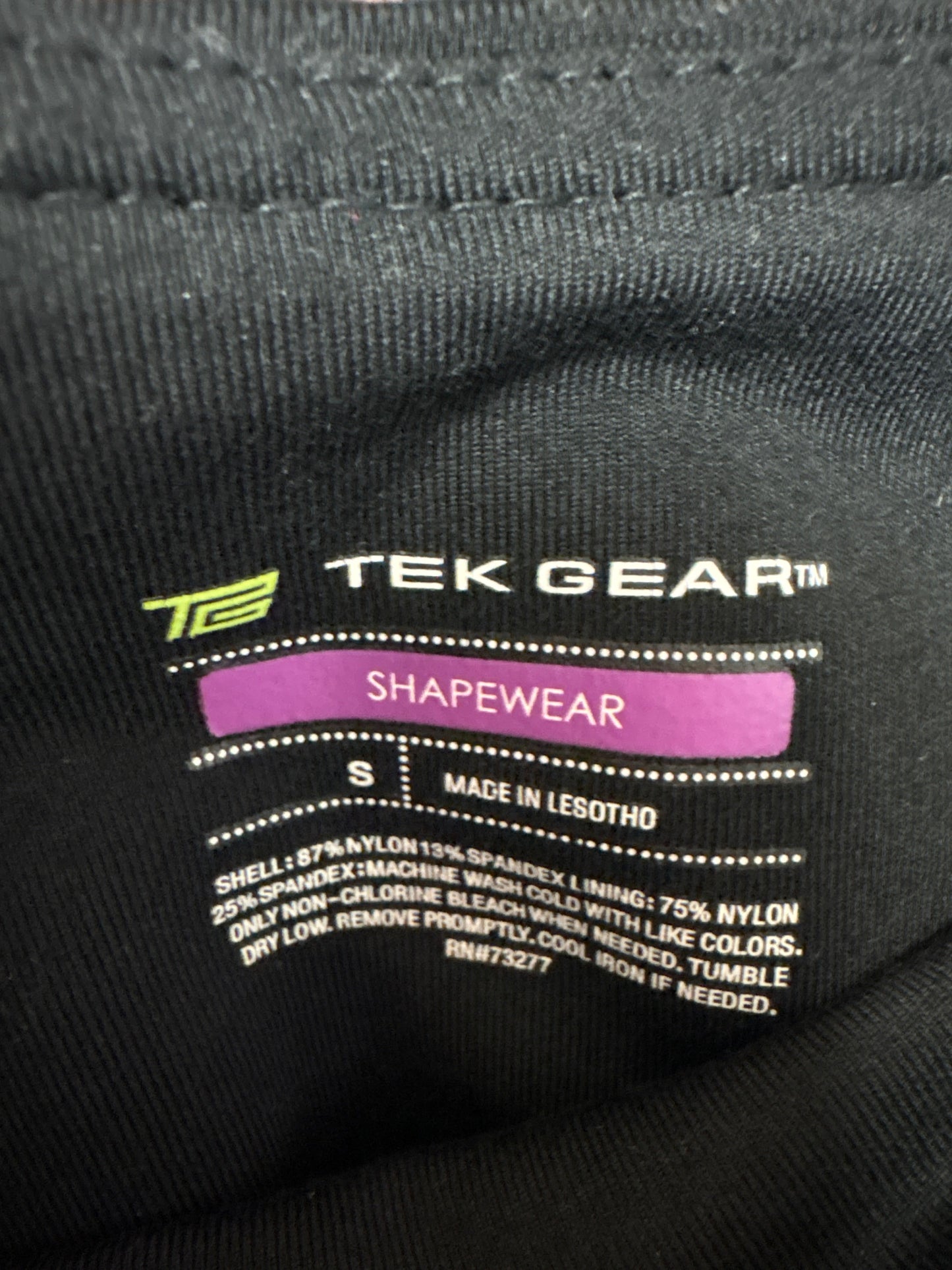 Athletic Pants By Tek Gear In Black, Size: S