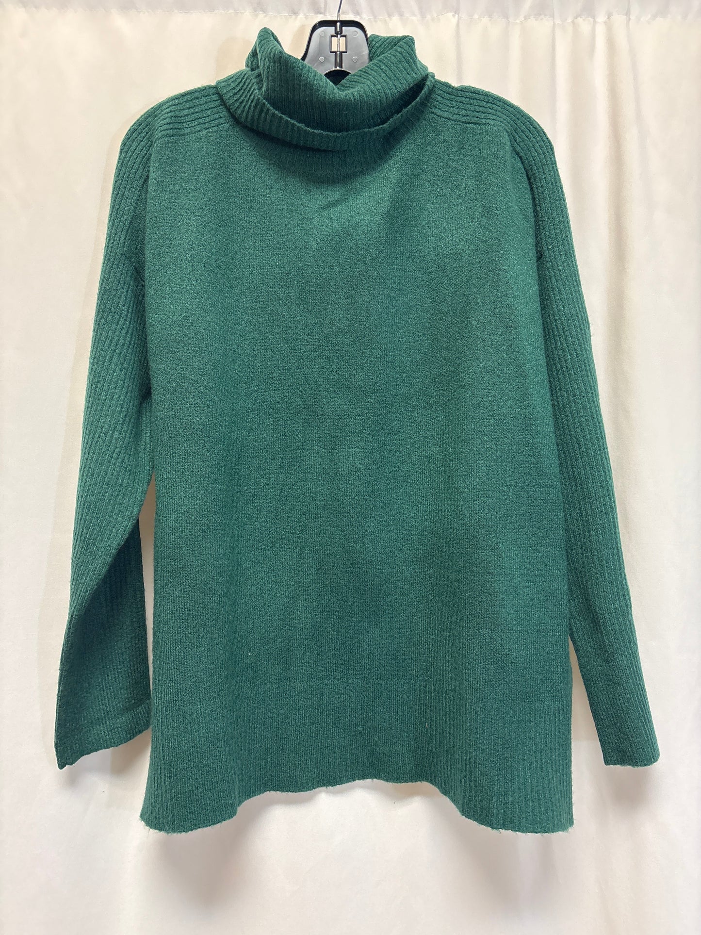 Sweater By Calvin Klein In Green, Size: L