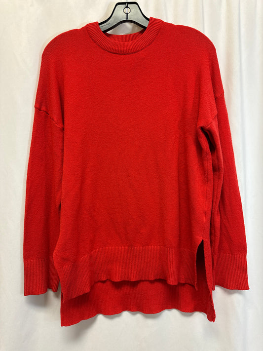 Sweater By Tahari By Arthur Levine In Red, Size: L