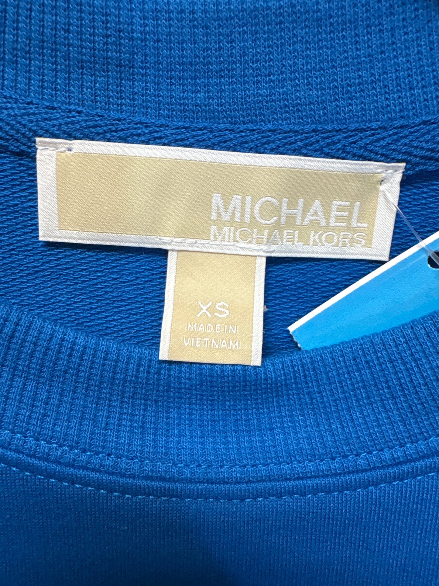 Top Long Sleeve By Michael By Michael Kors In Blue, Size: Xs