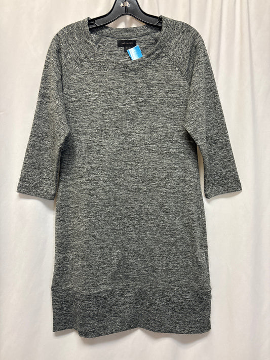 Dress Casual Midi By Limited In Grey, Size: S