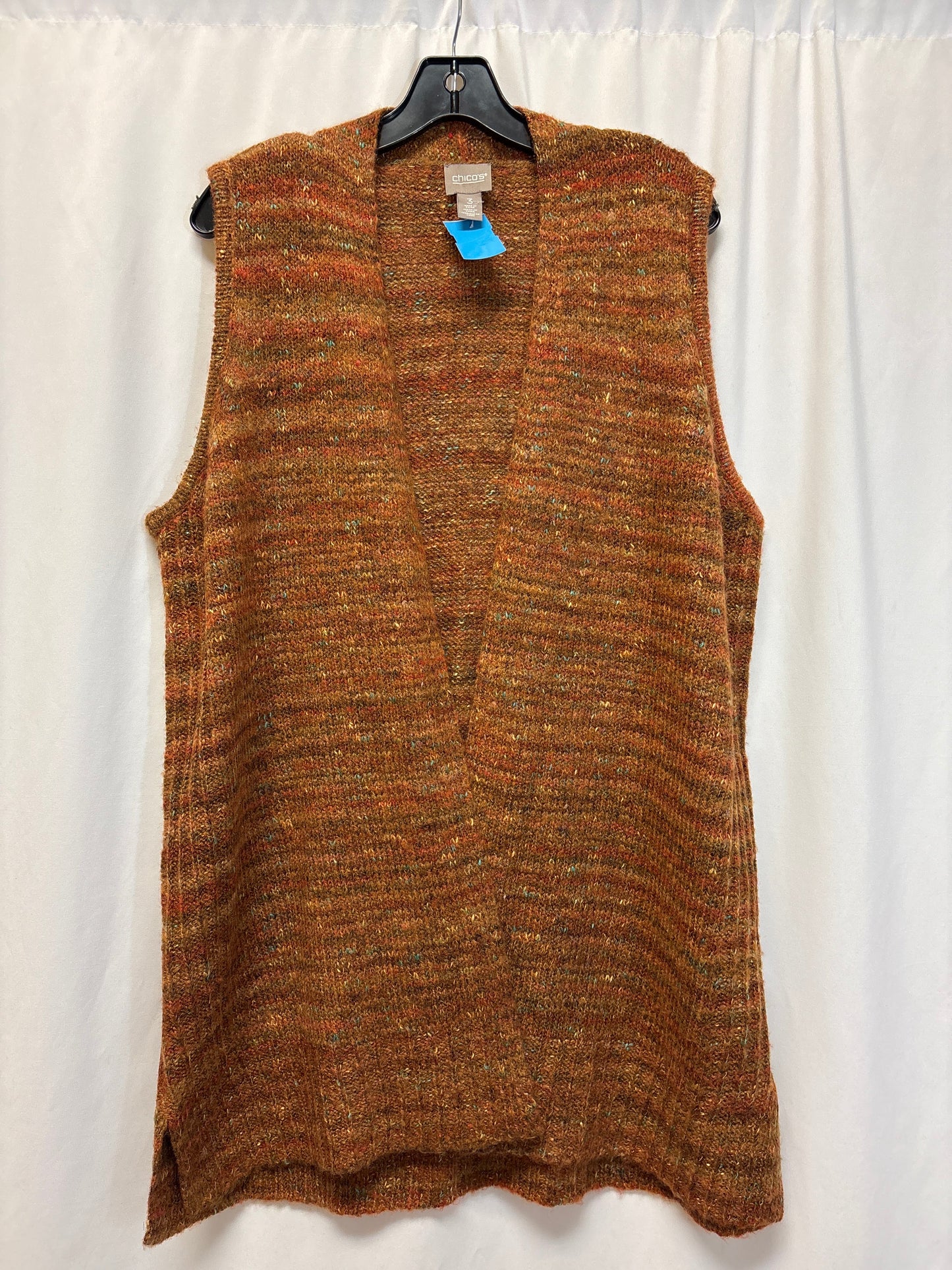 Cardigan By Chicos In Brown, Size: Xl